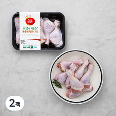 올품 동물복지 인증 닭다리, 500g, 2팩