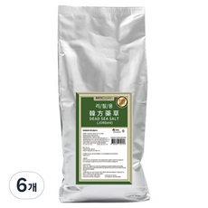바스참 사해소금 약초 입욕제 리필, 1kg, 6개