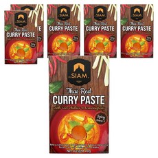 deSIAM 泰式紅咖哩膏, 70g, 6包
