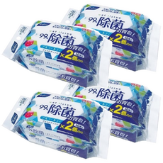 Refine 攜帶式抗菌柔濕巾 含酒精 LD 111, 30張, 4包