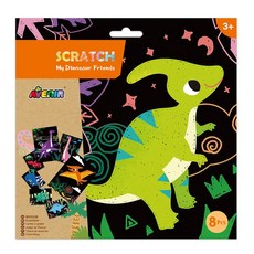 Avenir Kids 德國 趣味刮畫入門, 恐龍夥伴, 1個