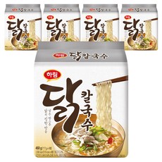 하림 닭칼국수 봉지, 117g, 20개