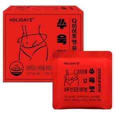 홀리데이즈 쑤욱컷 다이어트 앤 유산균 14포, 21g, 1개
