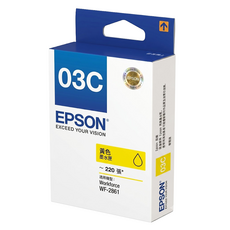 EPSON 台灣公司貨 正品墨水匣 C13T04E450, 黃色, 1個