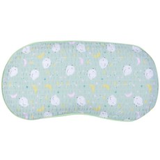 hwamo baby 可拆式波紋3D透氣枕+枕套組, 月亮小雞款