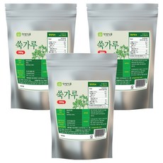 장명식품 토종 쑥가루, 300g, 3개