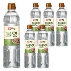 백설 물엿, 6개, 700g