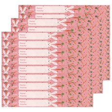 兒童防走失姓名貼手環 27入, 兔子款