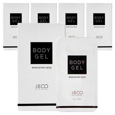 제이앤코 온더바디 쿨링겔 파우치형 10p, 50g, 5개