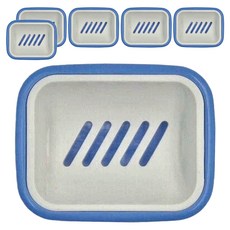 GIMI K-867吉米小方皂盒 12.7x10x4cm 主體+上網 聚丙烯PP, 藍色/粉色/黃色/綠色, 1組