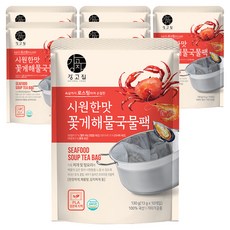 강고집 꽃게 해물 국물팩 10p, 130g, 6개