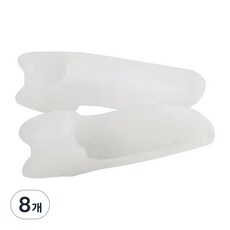 Runeon 時尚腳趾分離器 白色 2入, 8個