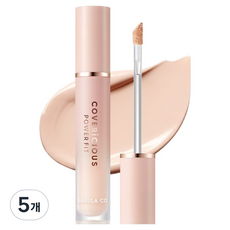 바닐라코 커버리셔스 파워 핏 컨실러 5.5g, 19 라이트, 5개