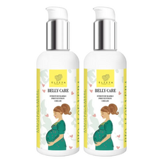 Elfeya 有愛發芽歐盟有機認證妊娠霜 孕婦專用 預防妊娠紋 保濕滋潤, 150ml, 2瓶