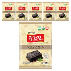 광천김 오가닉 광천김, 20g, 6개