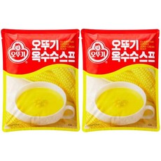 오뚜기 옥수수 스프, 1kg, 2개
