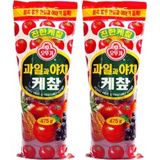 OTTOGI 不倒翁 罐裝番茄醬, 475g, 2條