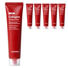 메디필 레드 락토 콜라겐 랩핑 마스크 70ml, 1개입, 6개