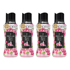 Lenor 蘭諾 日本原裝進口 衣物芳香豆 神秘玫瑰香, 420ml, 4瓶