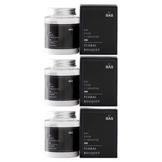 Bas 迷你Plus車用除臭劑 花束香, 160g, 3個