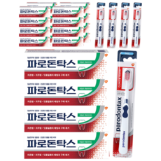 parodontax 牙周適 牙膏 100ml 4入+牙刷 隨機出貨, 5套