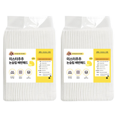 MR.CHUCHU 狗狗防滑尿布墊 檸檬香 15g 經濟型, 2個, 100入