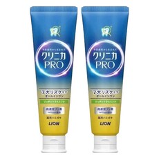 LION 獅王 固齒佳 PRO 酵素牙膏 療癒柑橘, 高密著氟素 持久保護 雙A淨白微粒, 95g, 2條