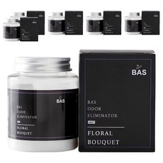 Bas 迷你Plus車用除臭劑 花束香, 160g, 6個