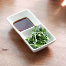 ERATO 加強型雙格醬料碟, 單一顏色, 2個