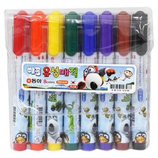 동아 빼꼼 유성매직, 8색