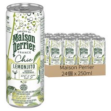 Maison Perrier Chic 氣泡雞尾酒風味飲 檸檬莫西多, 250ml, 24個