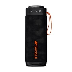 SANSUI 山水 漫遊者低音炮戶外藍芽喇叭 附收納袋, 酷洛黑, SR-X6K