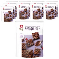 CJ BEKSUL 白雪 布朗尼預拌粉, 320g, 20個