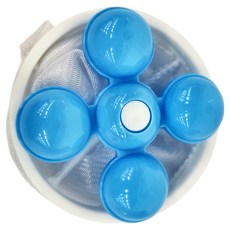 minono 米諾諾 旋轉浮球洗衣機毛絮濾網 9.3 x 15.5cm 12個, 155120, 1組