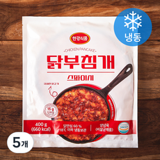 한강식품 닭부침개 스파이시 (냉동), 400g, 5개