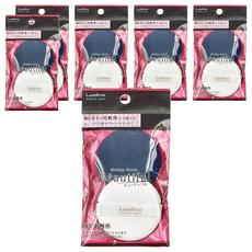 Lumina 露蜜a 氣墊粉撲 Rubycell L-NP21 Set, 6包, 藍色+白色