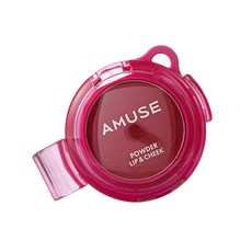 AMUSE 파우더 립 앤 치크 4g, 12 베리쉬, 1개