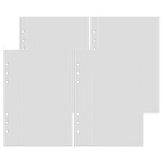 A5 6孔 1.5口袋 補充內頁 10張, 4個