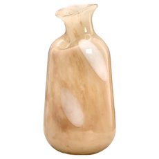 KUIBAO 快豹生活 alden中古斜口大理石質感水培玻璃花瓶, 1個