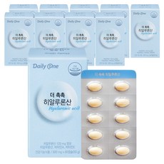 Daily One 更保濕透明質酸 30g, 60顆, 10個