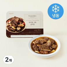 워커힐 고메 갈비찜 (냉동), 500g, 2개