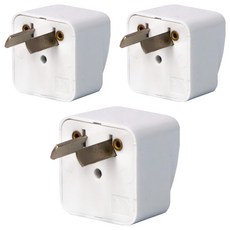 Kinyo 轉換接頭, 白色, 3個, 28mm