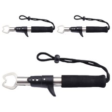 SRF Gunz 一字型控魚器, 黑色, 3個