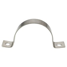 新多多小舖 加厚白鐵雙邊管夾 2個, 1組