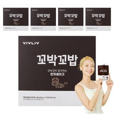 VIVLIV 蛋白奶昔粉隨身包 巧克力口味, 280g, 5盒