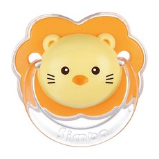 Simba 小獅王辛巴 拇指安撫奶嘴 較大, 6個月以上, Orange, 1個