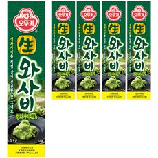 OTTOGI 不倒翁 生芥末醬, 43g, 5個