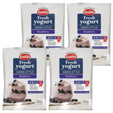 EasiYo 希臘式優格粉 藍莓口味, 230g, 1包, 4包