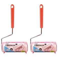 minono 米諾諾 斜撕膠黏滾筒 短柄, 2個