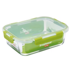 Corelle Brands 康寧餐具 Snapware 可拆扣玻璃保鮮盒, 1540ml, 1個